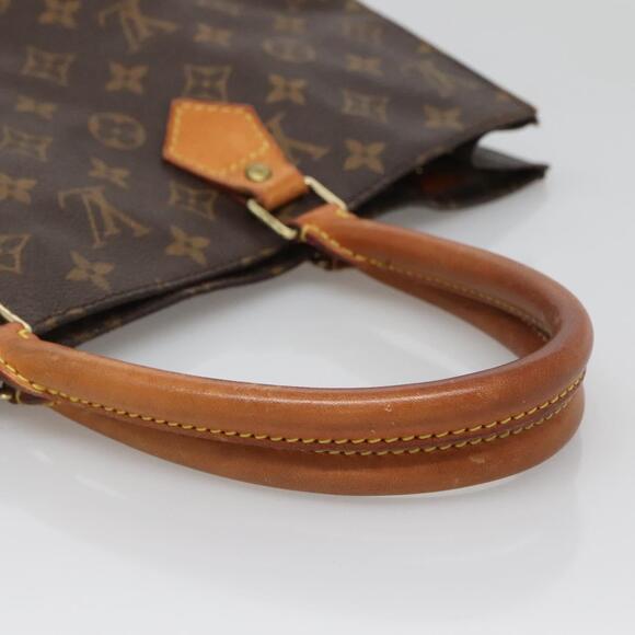LOUIS VUITTON Monogram Sac Plat Hand Bag M51140 - Picture 7 of 16
